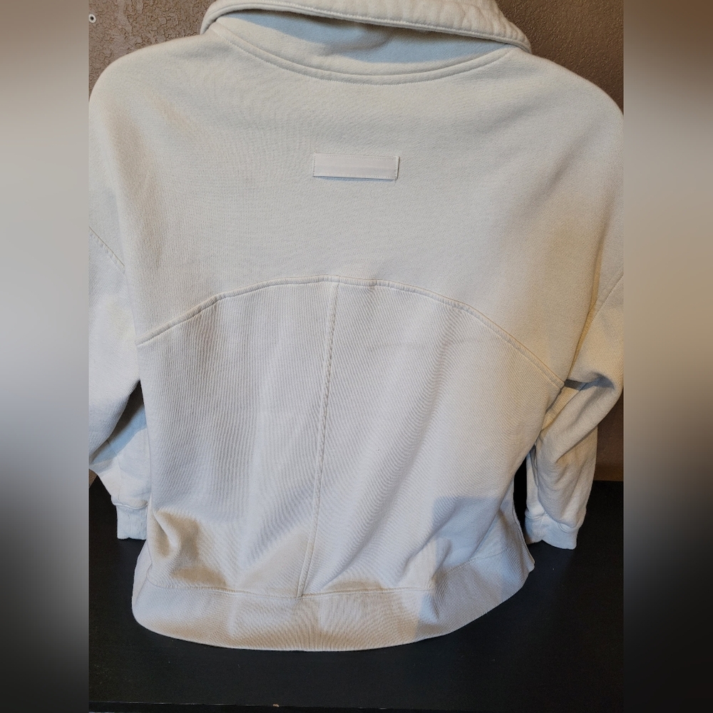 Cream Half-Zip Sweater - Picture 3 of 5